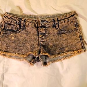 Jean shorts vanilla star